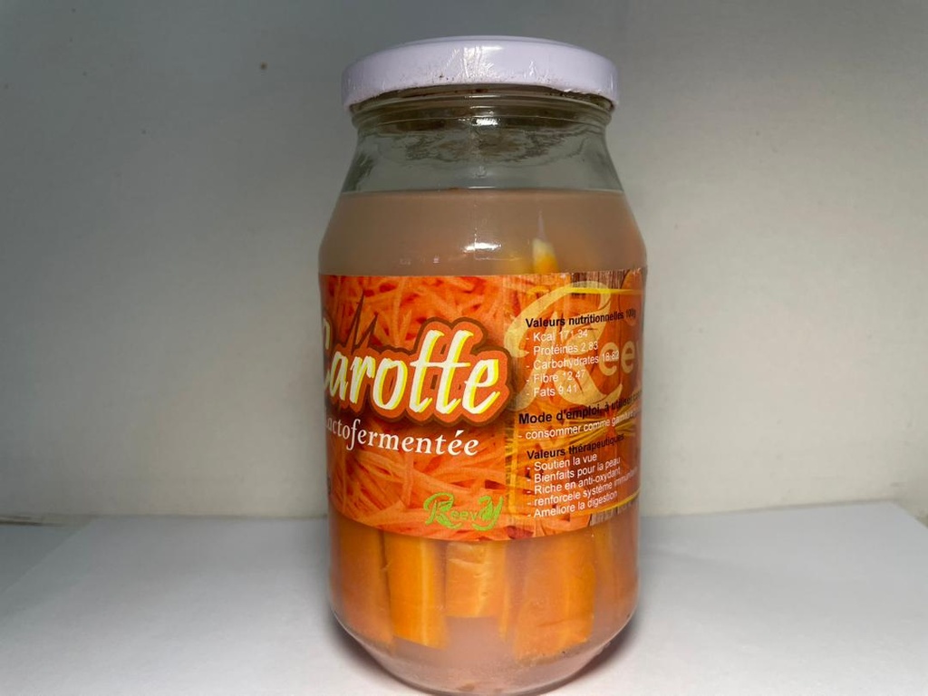 Carotte lactofermentee 250g